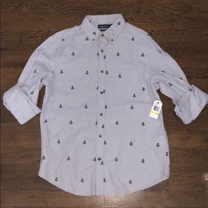 Nautica Men's Nautical Button Down Shirt